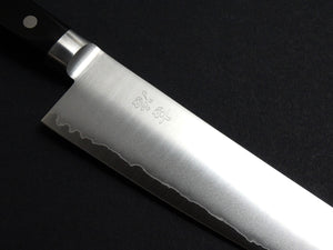 KICHIJI VG-1 GYUTO 210MM BLACK PAKKA WOOD HANDLE