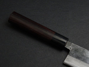 KAJIWARA AOGAMI-2 KUROUCHI DAMASCUS GYUTO 210MM ROSEWOOD HANDLE