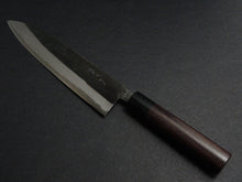 Load image into Gallery viewer, KAJIWARA AOGAMI-2 KUROUCHI DAMASCUS GYUTO 210MM ROSEWOOD HANDLE
