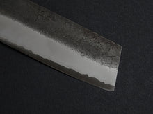 Load image into Gallery viewer, YAYOI / KATABA ORIGINAL SHIROGAMI-2 STAINLESS CLAD NAKIRI 140MM OCTAGONAL OAKWOOD HANDLE (FORGED BY TWO STICKS FORGE)
