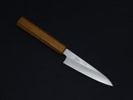 HADO GINSAN PETTY 120MM OAKWOOD HANDLE FORGED BY SATOSHI NAKAGAWA
