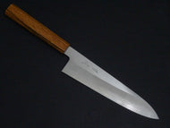 HADO GINSAN GYUTO 210MM OAKWOOD HANDLE FORGED BY SATOSHI NAKAGAWA