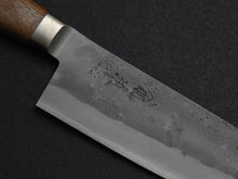 Load image into Gallery viewer, OUL AOGAMI-2 STAINLESS CLAD NASHIJI SANTOKU 170MM WALNUT HANDLE
