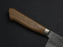 Load image into Gallery viewer, OUL AOGAMI-2 STAINLESS CLAD NASHIJI SANTOKU 170MM WALNUT HANDLE
