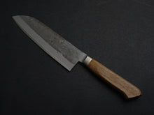 Load image into Gallery viewer, OUL AOGAMI-2 STAINLESS CLAD NASHIJI SANTOKU 170MM WALNUT HANDLE
