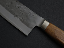 Load image into Gallery viewer, OUL AOGAMI-2 STAINLESS CLAD NASHIJI SANTOKU 170MM WALNUT HANDLE
