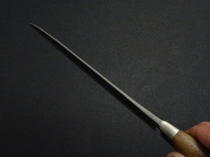 OUL AOGAMI-2 STAINLESS CLAD NASHIJI SANTOKU 170MM WALNUT HANDLE
