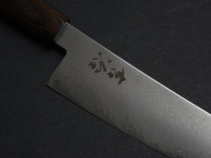 KICHIJI VG-10 33LAYER DAMASCUS GYUTO KNIFE 210MM OCTAGONAL PAKKAWOOD HANDLE