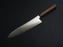 Load image into Gallery viewer, KICHIJI VG-10 33LAYER DAMASCUS GYUTO KNIFE 210MM OCTAGONAL PAKKAWOOD HANDLE
