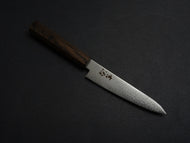KICHIJI VG-10 33LAYER DAMASCUS PETTY KNIFE 150MM OCTAGONAL PAKKAWOOD HANDLE