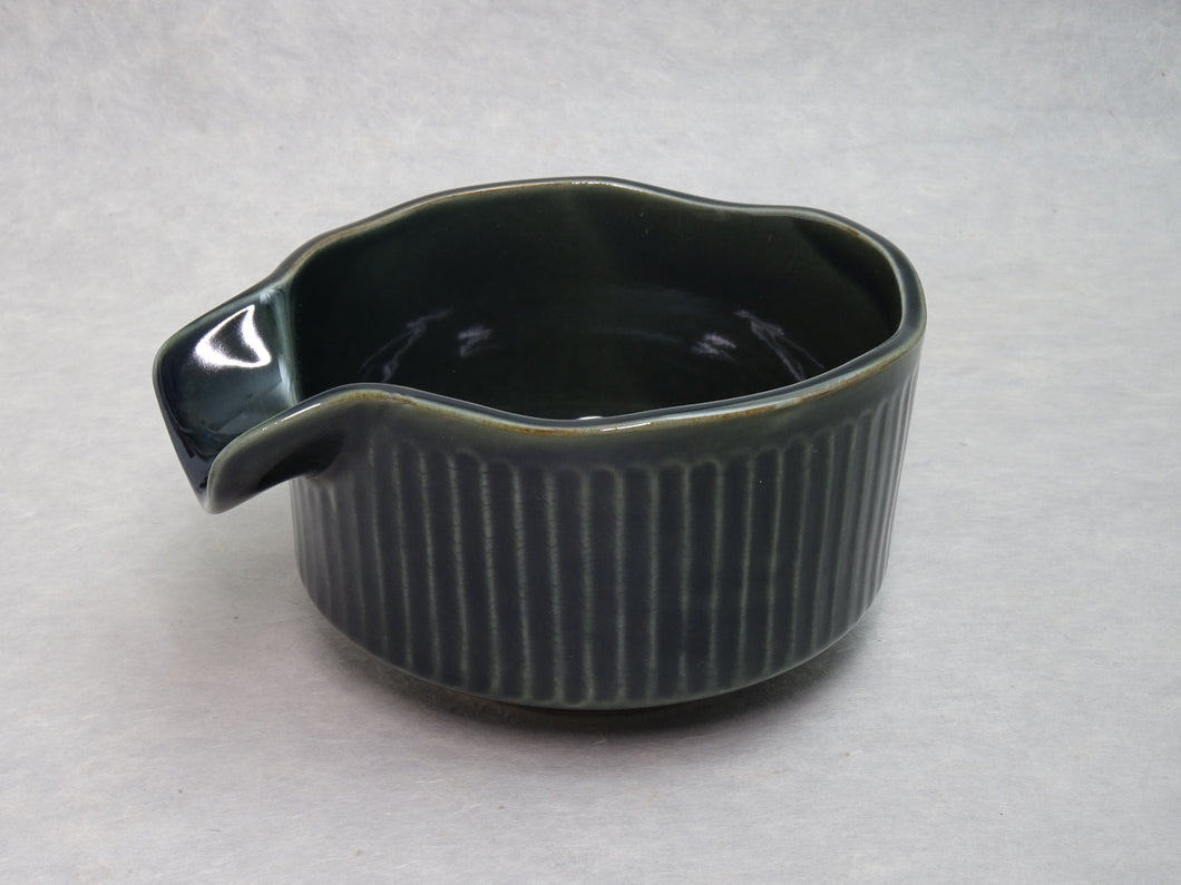 MEISEN ORIBE KATAKUCHI MATCHA BOWL BY MIZUNO