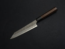Load image into Gallery viewer, NIGARA AOGAMI SUPER CORE STAINLESS CLAD MIGAKI HAMMERED KIRITSUKE PETTY 150MM
