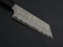 Load image into Gallery viewer, NIGARA AOGAMI SUPER CORE STAINLESS CLAD MIGAKI HAMMERED KIRITSUKE PETTY 120MM
