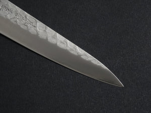 TORATETSU HAMMERED AOGAMI-2 STAINLESS CLAD PETTY 135MM