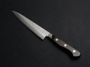 TORATETSU HAMMERED AOGAMI-2 STAINLESS CLAD PETTY 135MM