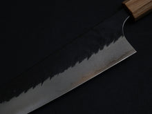 Load image into Gallery viewer, YOSHIMI AOGAMI SUPER KUROUCHI V-HAMMAERED KIRITSUKE GYUTO 210MM OCTAGONAL ROSEWOOD HANDLE
