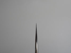 YOSHIMI AOGAMI SUPER KUROUCHI V-HAMMAERED KIRITSUKE GYUTO 210MM OCTAGONAL ROSEWOOD HANDLE