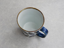 Load image into Gallery viewer, HASAMIYAKI BLUE MUG CUP
