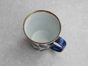 HASAMIYAKI BLUE MUG CUP