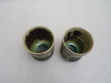 Load image into Gallery viewer, MINOYAKI NAMIHEI SUSHI YUNOMI/TEA CUP SET OF 2
