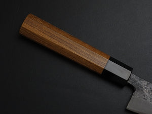 KICHIJI KUROGANE AOGAMI-2 KUROUCHI KO-BUNKA 80MM OCTAGONAL TEAK HANDLE