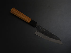 KICHIJI KUROGANE AOGAMI-2 KUROUCHI KO-BUNKA 120MM OCTAGONAL TEAK HANDLE