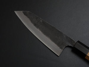 KICHIJI KUROGANE AOGAMI-2 KUROUCHI KO-BUNKA 120MM OCTAGONAL TEAK HANDLE