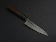 HATSUKOKORO KUMOKAGE AOGAMI-2 KUROUCHI DAMASCUS HONESUKI 150MM OCTAGONAL WENGE HANDLE