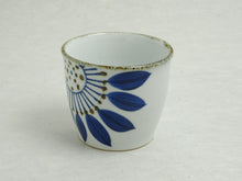 Load image into Gallery viewer, HASAMIYAKI BLUE SMALL CUP
