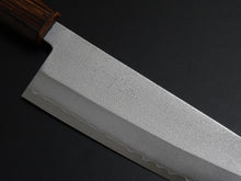 Load image into Gallery viewer, MASUTANI VG-1 GOLD NASHIJI SANTOKU OAK/BAIKOKU HANDLE
