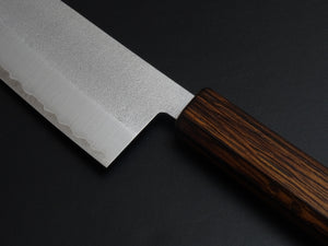 MASUTANI VG-1 GOLD NASHIJI SANTOKU OAK/BAIKOKU HANDLE