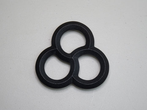 CAST IRON TRIVET/POT STAND (MITSUWA/3 RINGS)