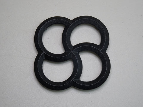 CAST IRON TRIVET/POT STAND (YOTSUWA/4 RINGS)