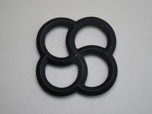 CAST IRON TRIVET/POT STAND (YOTSUWA/4 RINGS)