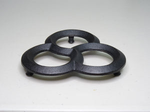 CAST IRON TRIVET/POT STAND (MITSUWA/3 RINGS)