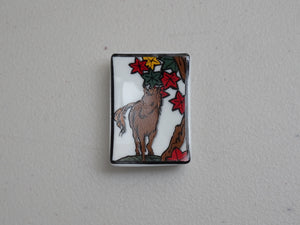 MINOYAKI HANAFUDA-STYLE ZODIAC CHOPSTICKS REST