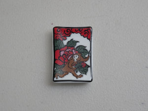 MINOYAKI HANAFUDA-STYLE ZODIAC CHOPSTICKS REST