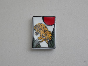 MINOYAKI HANAFUDA-STYLE ZODIAC CHOPSTICKS REST