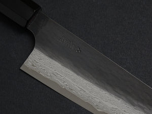 NIGARA VGXEOS KUROUCHI DAMASCUS GYUTO 210MM OCTAGONAL EBONY HANDLE