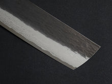 Load image into Gallery viewer, NIGARA VGXEOS KUROUCHI DAMASCUS NAKIRI 165MM OCTAGONAL EBONY HANDLE
