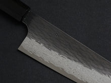 Load image into Gallery viewer, NIGARA VGXEOS KUROUCHI DAMASCUS SANTOKU 170MM OCTAGONAL EBONY HANDLE

