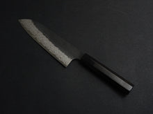Load image into Gallery viewer, NIGARA VGXEOS KUROUCHI DAMASCUS SANTOKU 170MM OCTAGONAL EBONY HANDLE
