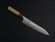 KICHIJI SW WASHIJI DAMASCUS GYUTO 210MM OCTAGONAL HANDLE