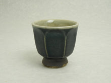 Load image into Gallery viewer, TSUBAKI TEA CUP AI BLUE*

