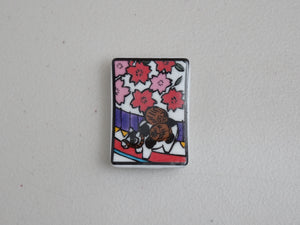MINOYAKI HANAFUDA-STYLE ZODIAC CHOPSTICKS REST