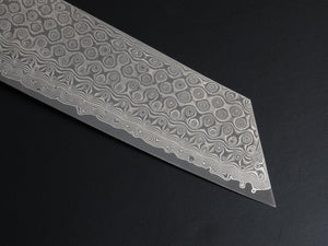 NIGARA SG2 DAMASCUS NAKIRI 165MM BURNT CHESTNUT WOOD OCTAGONAL HANDLE