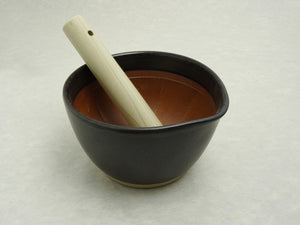 MUJUN SURI BOWL MOTOSHIGE JAPANESE MORTAR MEDIUM SIZE