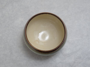 MINOYAKI SALIU X KOUZANGAMA SAZANAMI MATCHA BOWL (BLUE)