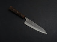 KICHIJI x NAGURI SLD NASHIJI KIRITSUKE PETTY 150MM NAGURI CURVED WENGE WOOD HANDLE