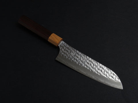 YU KUROSAKI SG2 SENKO SANTOKU ROSE WOOD HANDLE